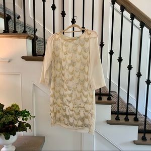 Gold and Silver Karlie Tunic